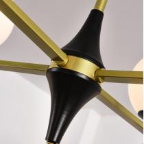 北欧个性吊灯创意美式现代玻璃球吊灯