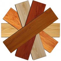 木地板家用强化复合耐磨防水个性复古家装工程板12MM