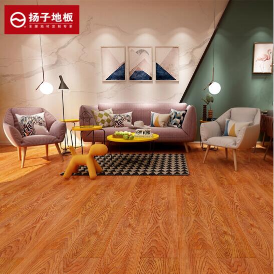 扬子地板强化复合木地板大印象除醛环保YZ982巴比伦橡木
