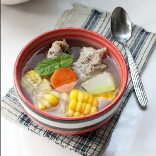 营养汤品 冬瓜玉米排骨汤