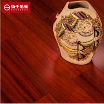 扬子地板中国发明专利锁扣纯实木地热地板 圆盘豆·醇美YDR7902