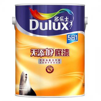 标配涂料 多乐士（Dulux） 五合一无添加底漆 内墙乳胶漆 A931-65833 5L