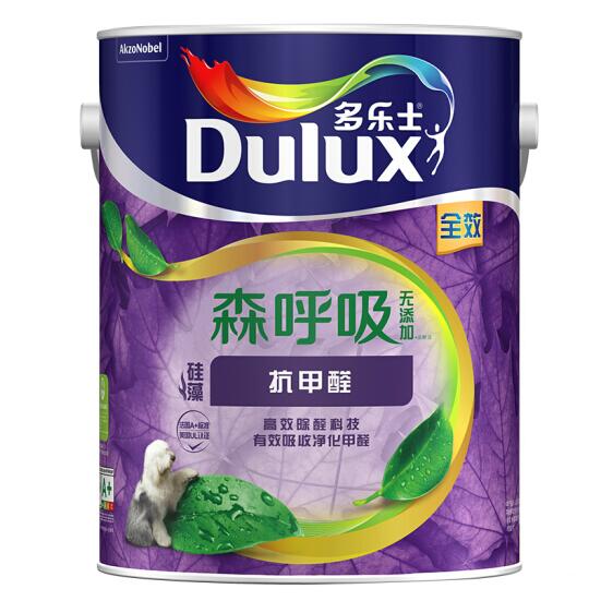 多乐士（Dulux）A8110竹炭森呼吸无添加硅藻抗甲醛全效...