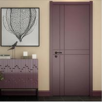 Mexin美心木门 现代简约房门卧室门 实木复合烤漆套装门定制
