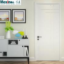 Mexin美心木门 实木复合室烤漆门卧室门室内套装门定制木门