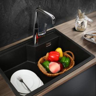 水槽厨房石英石大容量洗菜盆洗碗池洗碗槽FGP862