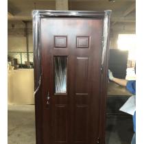 防晒仿铜门 价格低 质量好 家用户外钢制进户门 不褪色