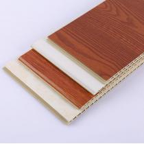 竹木纤维集成墙板 300/400/600平缝v缝全屋整装竹木纤维护墙板