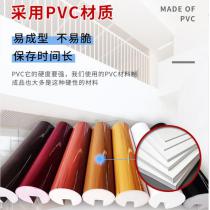 厂家直销PVC楼梯扶手 50圆楼梯扶手 高分子pvc扶手楼梯