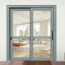 钛镁合金厨房推拉门客厅吊门家居用门 定制双层真空钢化玻璃门