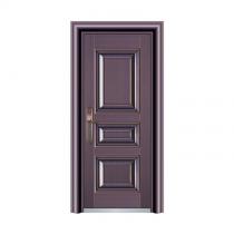 防晒仿铜门 价格低 质量好 家用户外钢制进户门 不褪色