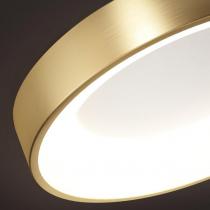 【米哈曼】筑家现代铜灯/含光源（三色 LED20W）/H65黄铜