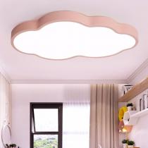 筑家现代 儿童卧室LED云朵吸顶灯/36W三色变光（480*300*50mm）