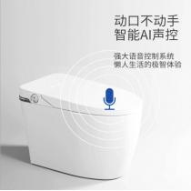 汉塔卫浴 原厂进口智能马桶一体紫外线杀菌带水箱静音全自动语音家用坐便器