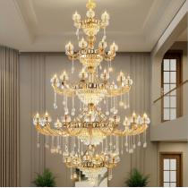 欧式吊灯奢华水晶吊灯客厅灯现代简约家用个性创意卧室餐厅灯具