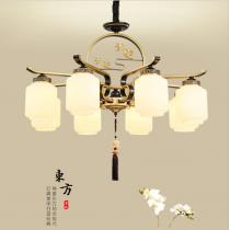 新中式吊灯中国风禅意客厅灯简约现代大气家用灯具古典复古餐厅灯