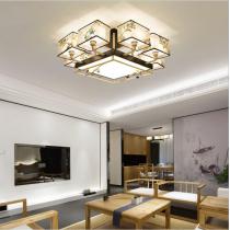 新中式吸顶灯中国风客厅灯简约现代大气家用卧室餐厅灯具