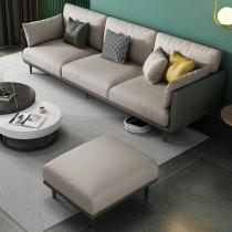 客厅小户型组合整装现代简约新款家具轻奢科技布软包极简布艺沙发