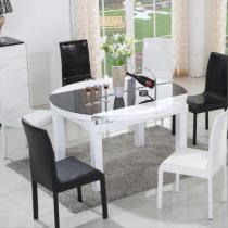 家用餐厅餐桌椅子组合可伸缩电磁炉饭桌椅佛山家具