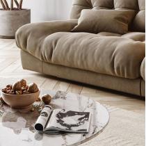 Baxter云朵沙发现代简约小户型科技布客厅羽绒北欧侘寂风懒人沙发