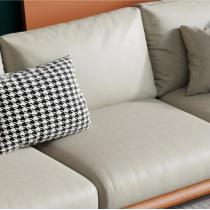 润阳科技布小户型沙发轻奢北欧简约三人客厅网红款布艺沙发组