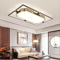 铝材新中式吸顶灯现代简约led客厅灯中国风轻奢餐厅卧室书房灯具