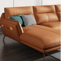 意式科技布沙发组合简约小户型客厅北欧转角贵妃布艺沙发