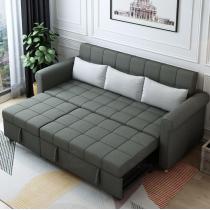 沙发床两用客厅可折叠网红款北欧多功能小户型懒人抽拉式布艺沙发