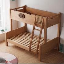 全实木榉木1.35/1.5米上下铺双层床儿童两层床实木子母床高低床