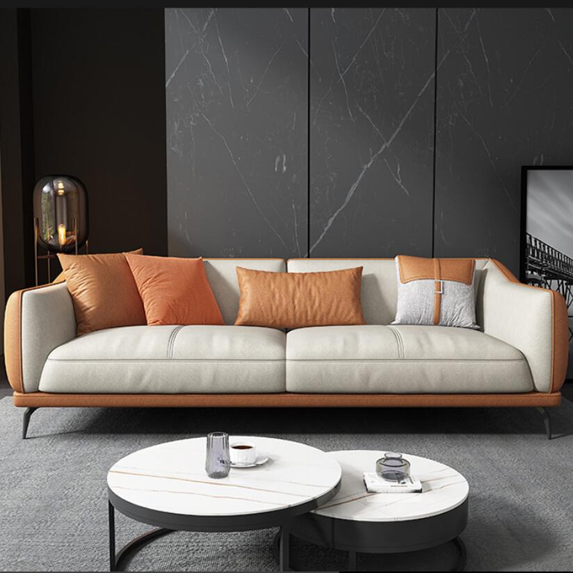 北欧客厅整装多功能沙发轻奢科技布乳胶沙发