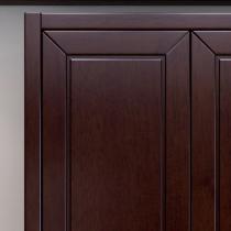 新中式实木衣柜卧室禅意平开门四五紫檀色六门大衣橱收纳柜现代简约家具