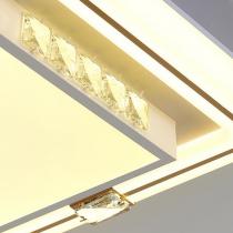 现代简约吸顶灯LED客厅灯长方形大气大厅灯北欧时尚餐厅卧室书房