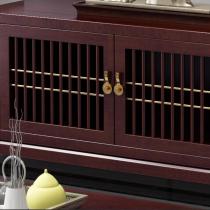 实木茶几电视柜组合1.3米茶台现代中式客厅小户型家具套房系列