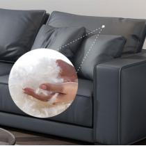 意式极简皮艺沙发现代客厅异形贵妃沙发硅胶皮科技布沙发贵妃沙发