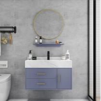 浴室柜组合北欧现代简约轻奢洗脸盆洗手卫生间卫浴柜套装智能镜柜