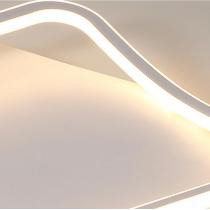 北欧极简LED吸顶灯卧室灯圆形餐厅灯方形书房灯时尚个性房间灯